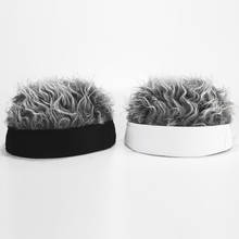 Chapéu de golfe para homem e mulher, chapéu guarda-sol com cabelo falso, ajustável, respirável, bola esportiva para acampamento e caminhada 2024 - compre barato