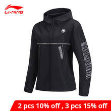 Li-Ning Unisex Bad Five Basketball Windbreaker Loose Fit 100% Polyester li ning LiNing Sports Coat Jackets AFDP038 MWF388 2024 - buy cheap