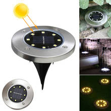 Solar Power Buried Light LEDs Solar Lawn Lamp Ground Lamp for Outdoor Path Way Garden Decking Underground Lamps 2024 - buy cheap