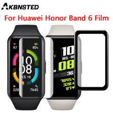 AKBNSTED 2pcs 3D Watch Full Screen Protective Film For Huawei Band 6/6 Pro Smart Watch Coverage TPU Soft Film For Honor Band 6 2024 - buy cheap