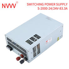 NVVV 2000W Power Supply Switch Adjustable DC Voltage DC 12V 24V 36V 48V Source Transformer For Cnc Cctv Led Light 2024 - buy cheap