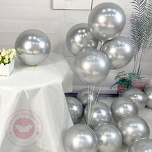 5-18inch Chromium Metal Latex Balloons Thick Chrome Metallic Colors Helium Air Balls Globos Anniversary Birthday Party Decor 2024 - buy cheap