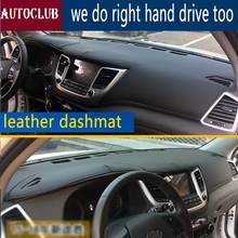 For Hyundai Ix35 Tucson 2015 2016 2017 2018 2019 Leather Dashmat Dashboard Cover Car Dash Mat SunShade Carpet accessories 2024 - buy cheap