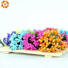 12PCS Artificial Stamen Bud Berry DIY Crafts Flower Scrapbooking Wreaths Fake Flowers For Wedding Party Candy Box Decoration 2024 - buy cheap