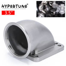2.5" 3.0" 3.5" Vband 90 Degree Cast Turbo Elbow Adapter Flange 304 Stainless Steel For T3 T4 Turbocharger With Gasket TEA35 2024 - buy cheap