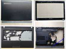 Novo laptop para lenovo g570 g575, capa superior lcd, capa traseira, moldura frontal, capa superior, descanso para as mãos, capa inferior 2024 - compre barato