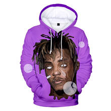 3D Print Juice Wrld Hoodies Men Women Fashion Autumn Harajuku Hip Hop New design purple Sweatshirts 3D Juice Wrld boys girls Top 2024 - buy cheap