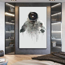 Graffiti Art Abstract Portrait Posters and Prints Canvas Abstract Astronaut Wall Art Pictures for Home Decoration Room Decor 2024 - buy cheap
