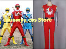 Ninpu Sentai Hurricaneger Hurricane Red Shiina Yousuke Cosplay Costume,Custom Size Halloween Wholesale 2024 - buy cheap