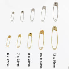 50pcs High Quality Safety Pins Gold Silver DIY Mini Buckle Pin Clothes Metal Tool For Needlework Sewing Needles Accessories 2024 - buy cheap