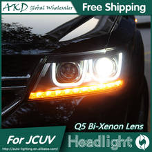 AKD Car for Fiat Freemont Headlights 2012-2015 Dodge Journey JCUV LED Headlight DRL Bi Xenon Lens High Low Beam Parking Fog Lamp 2024 - buy cheap