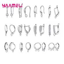 12 Pairs Lots 925 Sterling Silver Earring Findings Wholesale Items DIY Earring Making Supplies Hot Selling 2024 - buy cheap