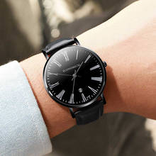 2020 Fashion Relogio Masculino Retro Minimalism Men Watches Luxury Business Male Leather Strap WristWatch Date Clock Gift 2024 - buy cheap