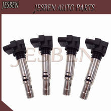 4PCS 036905715F Ignition Coil fit For VW Golf Jetta Bora Beetle Polo Caddy Sharan Tiguan Scirocco Passat A1 A3 Octavia 1.6 1.4 2024 - buy cheap