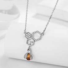 Exquisite Irregular Shiny Zircon Geometric Pendant Necklace   Necklace For Women Jewelry Clavicle Chain 2024 - buy cheap