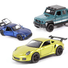 Bumblebee GTR   Kids Alloy Pull Back Car Toy High Simulation Pickup Trucks Diecast Vehicles Miniature Car Model Toys Boy Gifts 2024 - buy cheap