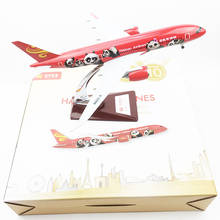 30CM Dreamliner 787 Airplane  1/200 Scale B787 Model HaiNan Panda Airlines with Base Aircraft Plane Model Toy Display Collection 2024 - buy cheap