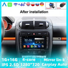 Navitree 1G 16G Android Auto Radio For Porsche Cayenne 2002-2010 Car Radio Multimedia Player GPS Navigation Stereo Have BT DVD 2024 - buy cheap