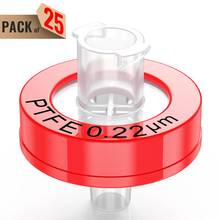 Syringe Filters,PTFE Membrane 0.22μm Pore Size,13mm Diameter,25 Pcs by Ks-Tek 2024 - buy cheap