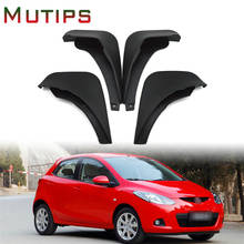 Mutips Car Front Rear Mudguards body kit accessories mud flaps auto For Mazda 2 Demio GE Hatchback 2008 2009 2010 2011 2012 2013 2024 - buy cheap