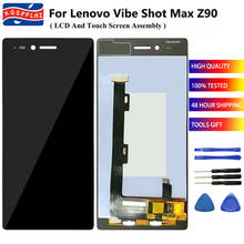 Для lenovo Vibe Shot Z90 ЖК-дисплей с сенсорным экраном Digitezer в сборе для lenovo Z90 Z90A40 Z90-7 Z90-3 ЖК-дисплей + Инструменты 2024 - купить недорого