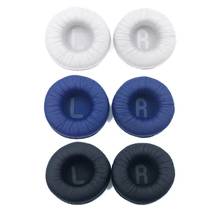 1 par substituição espuma almofadas de ouvido travesseiro capa almofada para jbl tune600 t500bt t450 t450bt jr300bt fone ouvido 70mm earpads 2024 - compre barato