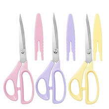 LMDZ Lightweight Tailor Scissors with Cover& Household Sewing Clothing Scissors 2024 - buy cheap