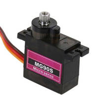 MG90S Micro Metal Gear 9g Servo for RC Plane Helicopter Boat Metal Gear Mini Servo Electric Straight Swashplate to Toy Cars 2024 - buy cheap