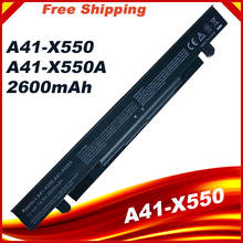 Bateria do portátil Para Asus A41-X550 X550C X452E X450L A41-X550A X550 A450 A550 F450 R409 R510 X450 F550 F552 K450 K550 P450 2024 - compre barato