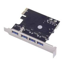 4Port PCI-E to USB 3.0 HUB PCI Express Expansion Card Adapter 5 Gbps Speed Top 2024 - buy cheap