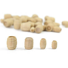 MT001 Model Railway Train Kit 1:87 Scale Wooden Barrels Cask Bucket HO OO 2024 - buy cheap