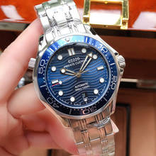 41mm Mens Automatic Watch Miyota 8215 Movement Sapphire glass Luminous Waterproof Calendar Mechanical Wristwatch Men 2024 - buy cheap