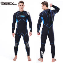 Slinx 3mm homem de uma peça terno molhado neoprene mergulho terno de banho de corpo inteiro maiô inverno surf mergulho caça submarina 2024 - compre barato