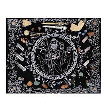 Odin Blessing Rituals Tarot Card Tablecloth Velvet Divination Altar Cloth Board Game Fortune Astrology Oracle Card Pad 2024 - buy cheap