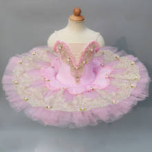 Pink Adult Professional Tutu Ballet Stage Dress For Girls Competition Platter Pancake Tutu Dress Classical Ballet Tutu 2024 - buy cheap