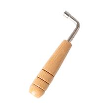 Afinador de llave de arpa Lyre, herramienta de ajuste de mango de madera, palanca de ajuste de Lyre, llave interior de 4 ángulos 2024 - compra barato