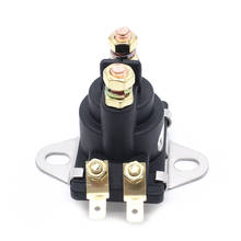 Terminal prático multifuncional, durável, iniciante, inclinação/guarnição, solenoide 12v, 4 terminais para mercúrio, mercruiser 89-96158t 2024 - compre barato