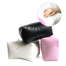 Professional Nail Table Hand Pillow Pink / White / Gray / Black PU Leather Armrest Cushion Salon Nail Tool Palm Nail Care Pillow 2024 - buy cheap