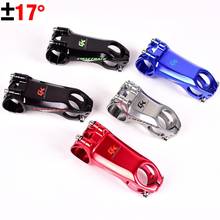 MTB Bicycle Stem 17 Degree 60mm 80mm Aluminum Alloy CNC 31.8mm Mountain Bike Stems Cycling Handlebar XC AM MTB Bike Parts 2024 - buy cheap