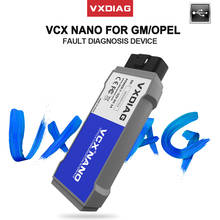 VXDIAG NANO-escáner de diagnóstico de coche para GM, herramienta de diagnóstico automático para GDS2/Tech2win MDI2, USB, para programación en línea Saab SPS 2024 - compra barato