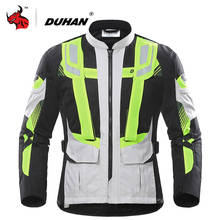 DUHAN-Chaqueta de Motocross para hombre, ropa de Moto de malla transpirable, equipo de protección, reflectante, protección de motocicleta 2024 - compra barato