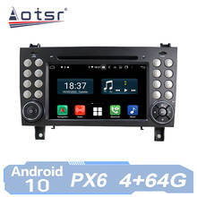 AOTSR-Radio con GPS para coche, reproductor Multimedia con Android 10, IPS, para Mercedes Benz SLK clase R171 SLK230 W171 2024 - compra barato