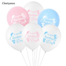 On Your Christianing Day Balloons 1 Year Old Foil Balloons Angel Baby Balloons Shower Boy Girl 1st Birthday Party Decorations 2024 - buy cheap