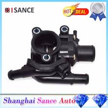 ISANCE  Coolant Thermostat Housing Outlet XS4Z-8592-AC YS4Z-8592-BD For Ford Focus Escape Mazda Tribute 2.0L L4 2000 2001-2004 2024 - buy cheap