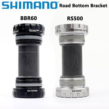 Shimano suporte para bicicleta de estrada ultegra 105 tiagra tamanhos de 20mm, rs500, hollowtech ii, 68/70mm, r8000/r7000/4700 2024 - compre barato