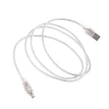5ft 120 см USB к Firewire IEEE 1394 4-контактный для Ilink кабель с адаптером для Камера SD & хи 2023 - купить недорого
