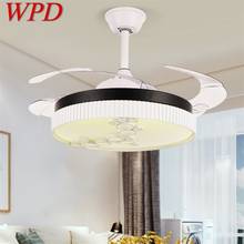 WPD Ceiling Fan Light Invisible Lamp With Remote Control Modern Simple LED For Home Living Room 2024 - buy cheap