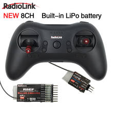 Radiolink-transmissor e receptor rc t8s 8ch, 2.4 ghz, controle remoto, para asa fixa, drone, carro e barco 2024 - compre barato