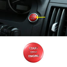 Botão automotivo para arranque, tampa, proteção de interruptor de ignição, adesivo para arranque de motor, botão para land rover freelander 2 2024 - compre barato