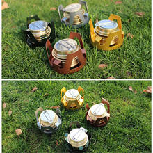 Alloy Portable Outdoor Mini Practial Spirit Alcohol Stove For Picnic BBQ Hiking Ultralight Camping Stove BBQ Accessories 2024 - buy cheap